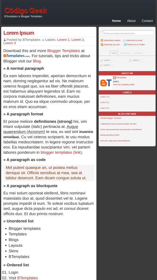 Captura de pantalla móvil