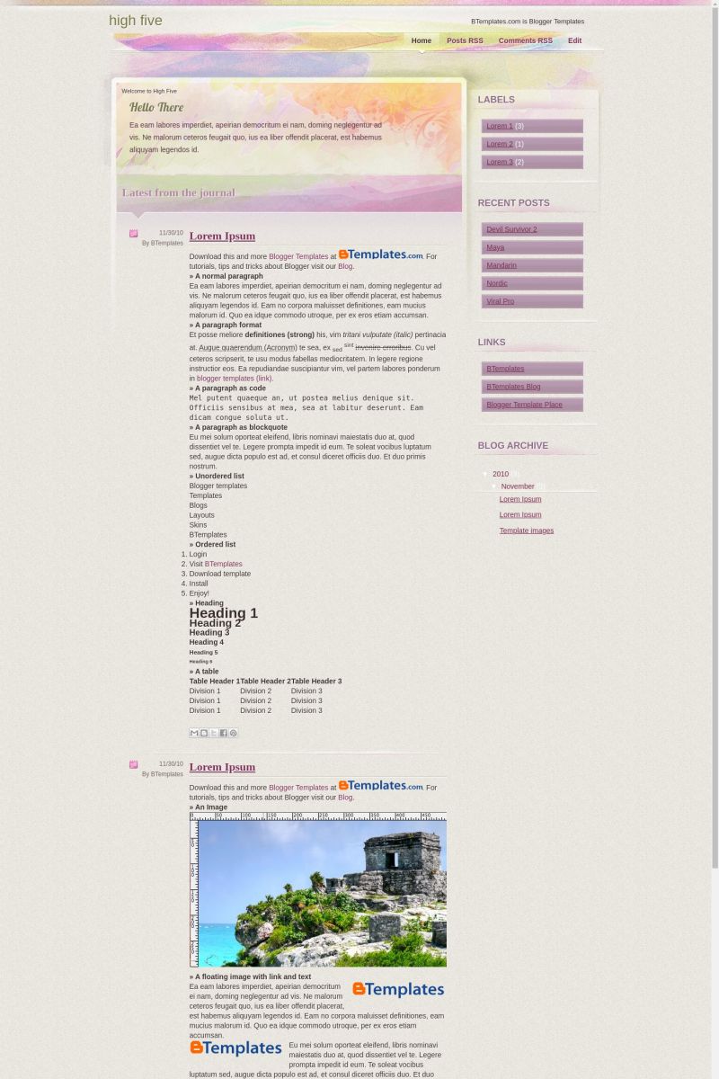 Live demo