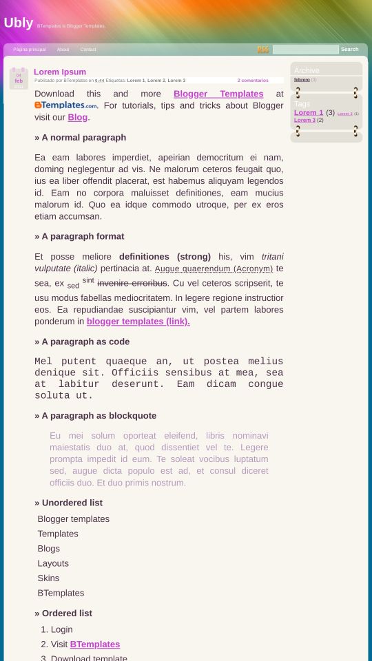Captura de pantalla móvil